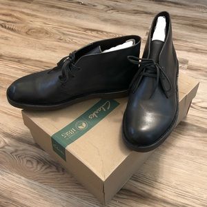 Clark’s Black Leather Boots